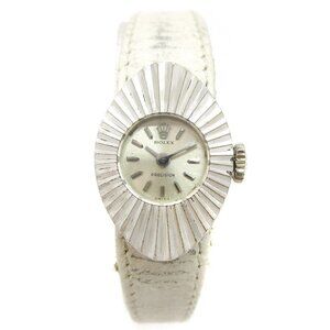 Rolex Chameleon Precision Ref.2000 Manual-winding Wristwatch 18KWG 05659